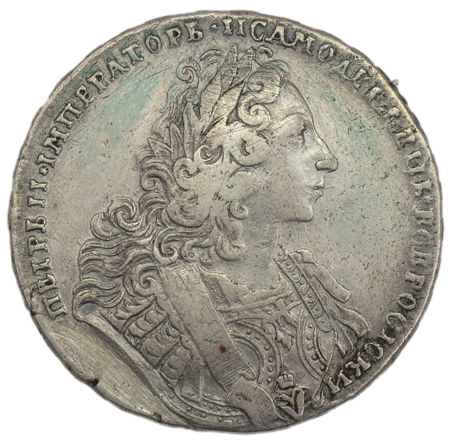 1 рубль 1729 года