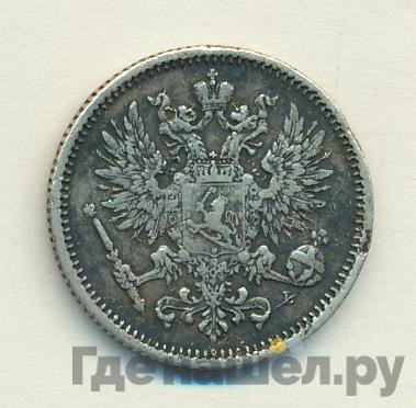50 пенни 1890 года L Для Финляндии