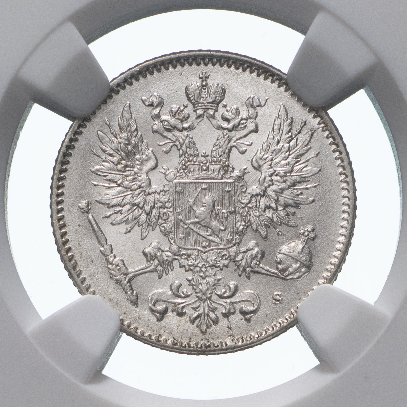 50 пенни 1916 года S Для Финляндии