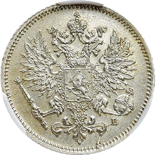 25 пенни 1910 года L Для Финляндии