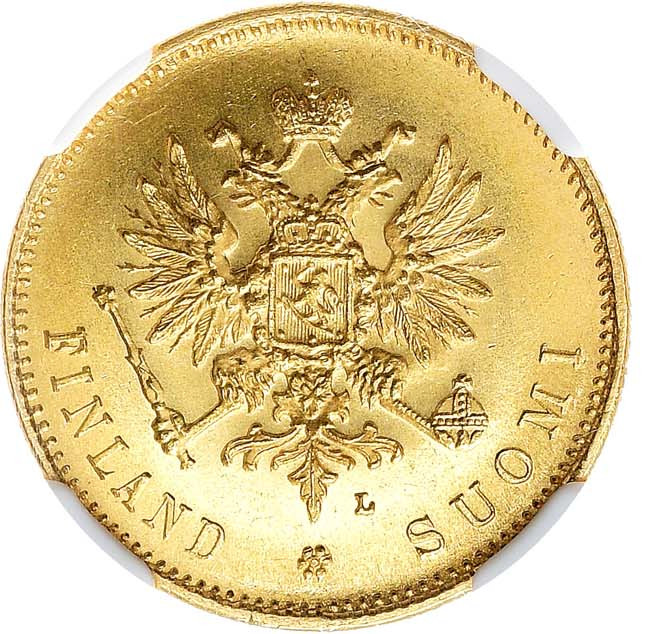 20 марок 1904 года L Для Финляндии