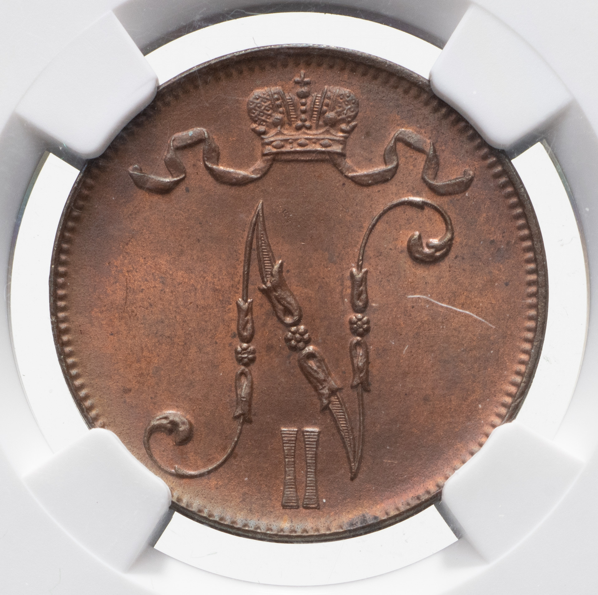 5 пенни 1916 года Для Финляндии