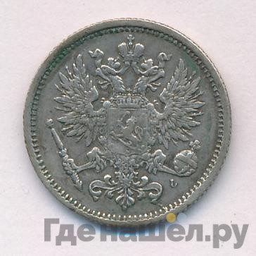 50 пенни 1890 года L Для Финляндии