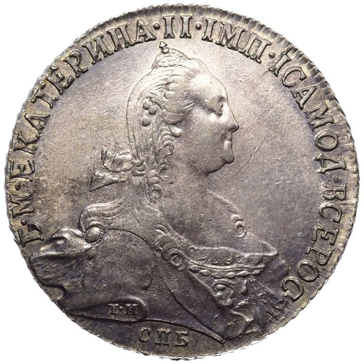 1 рубль 1774 года СПБ ТИ ФЛ