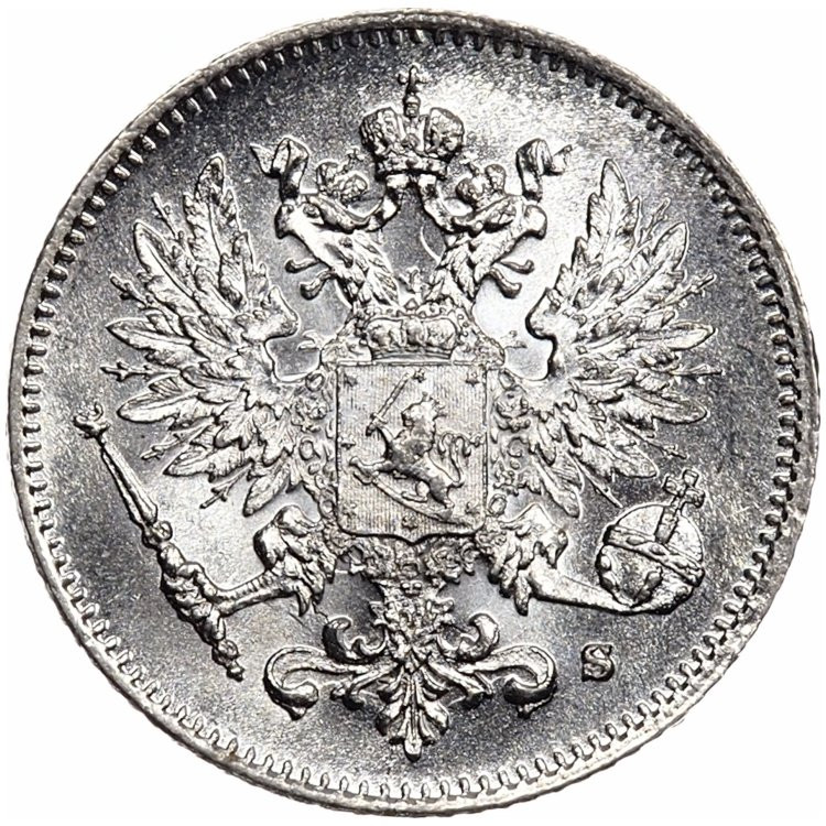 25 пенни 1915 года S Для Финляндии