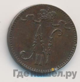 1 пенни 1895 года Для Финляндии
