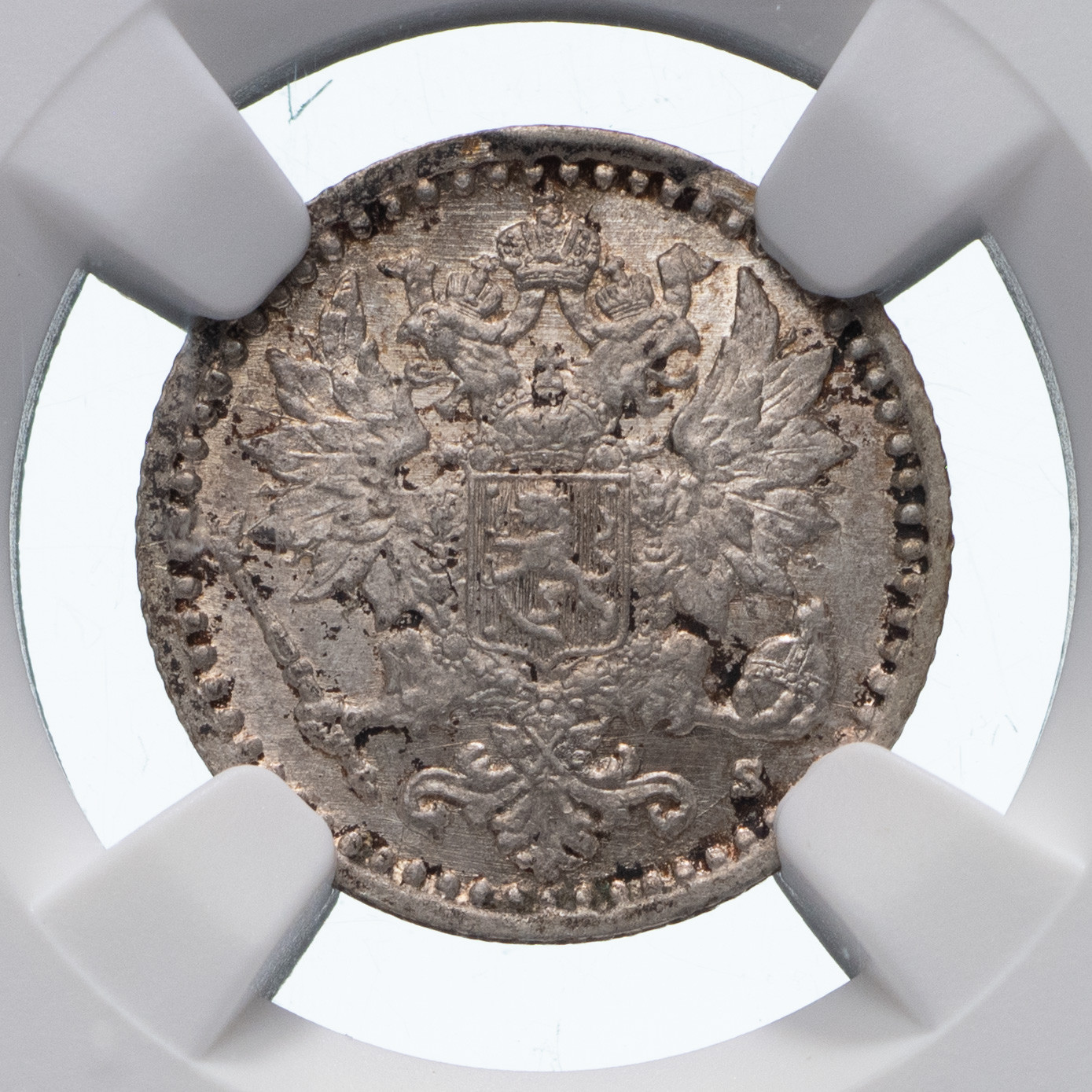 25 пенни 1866 года S Для Финляндии