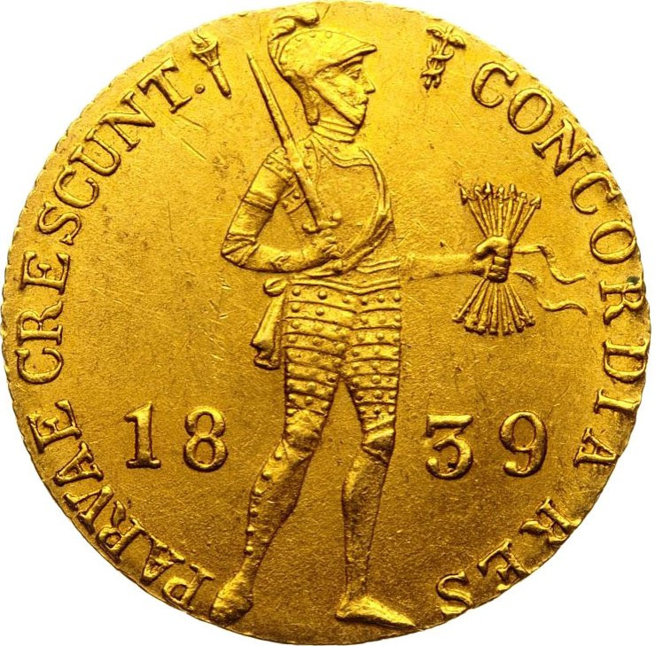 Дукат 1839 года Нидерландская имитация