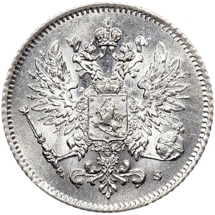 25 пенни 1916 года S Для Финляндии