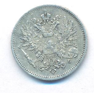 25 пенни 1907 года L Для Финляндии