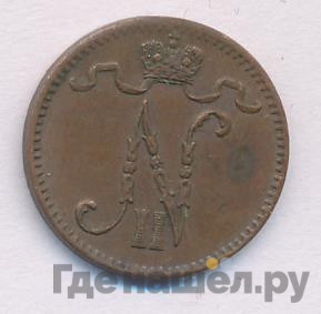 1 пенни 1904 года Для Финляндии