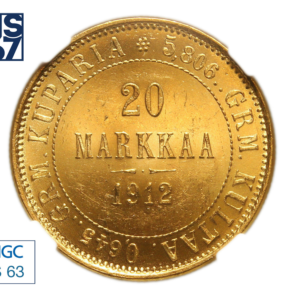 20 марок 1912 года