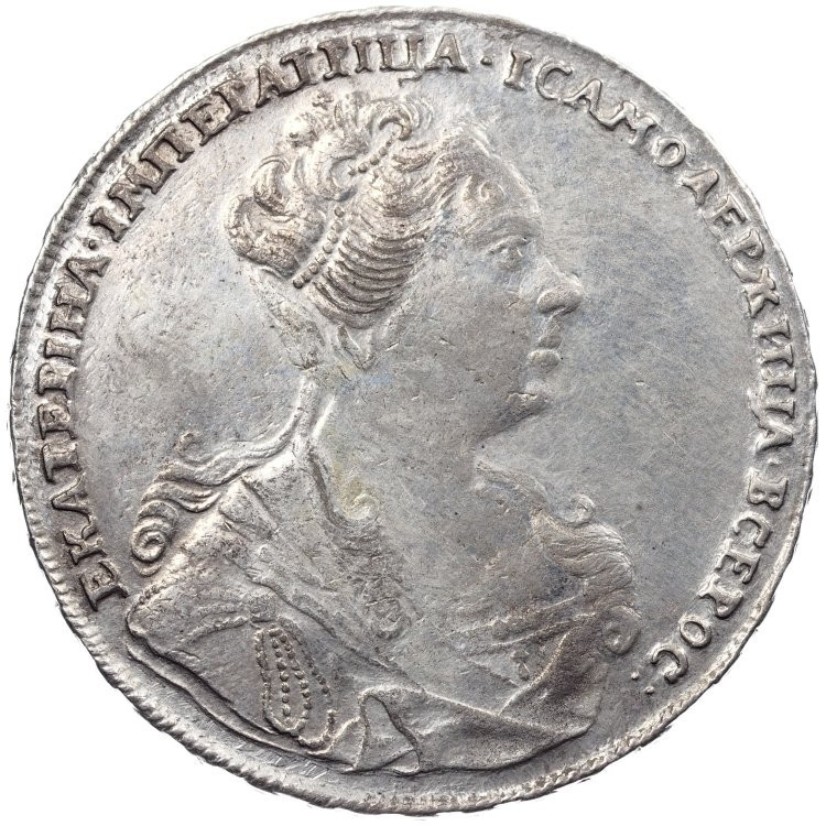 1 рубль 1726 года