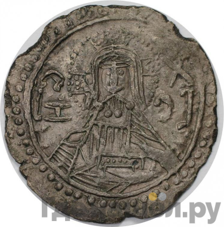 Сребреник 980 года - 1015 Владимир Святославович Иисус Христос