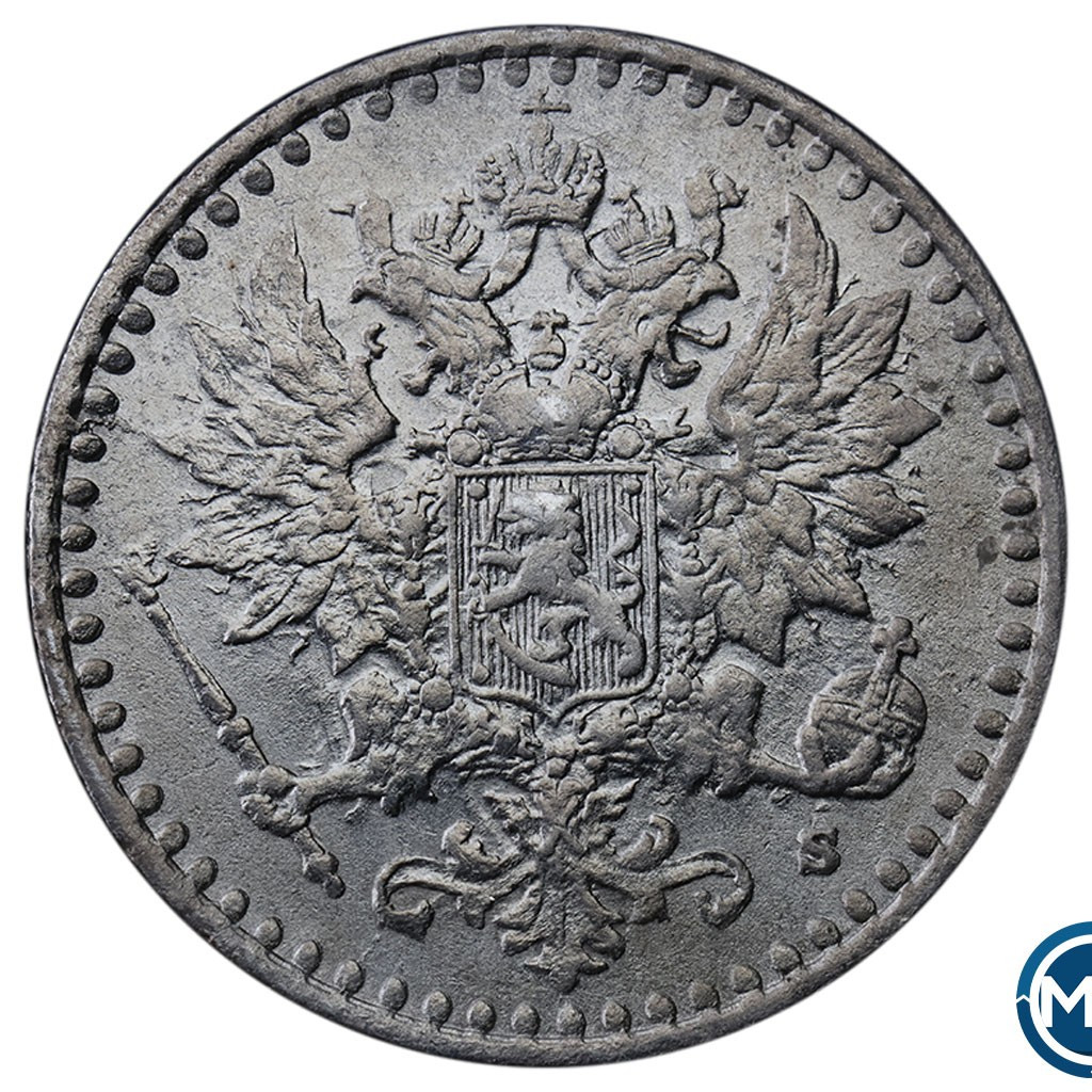 25 пенни 1865 года S Для Финляндии