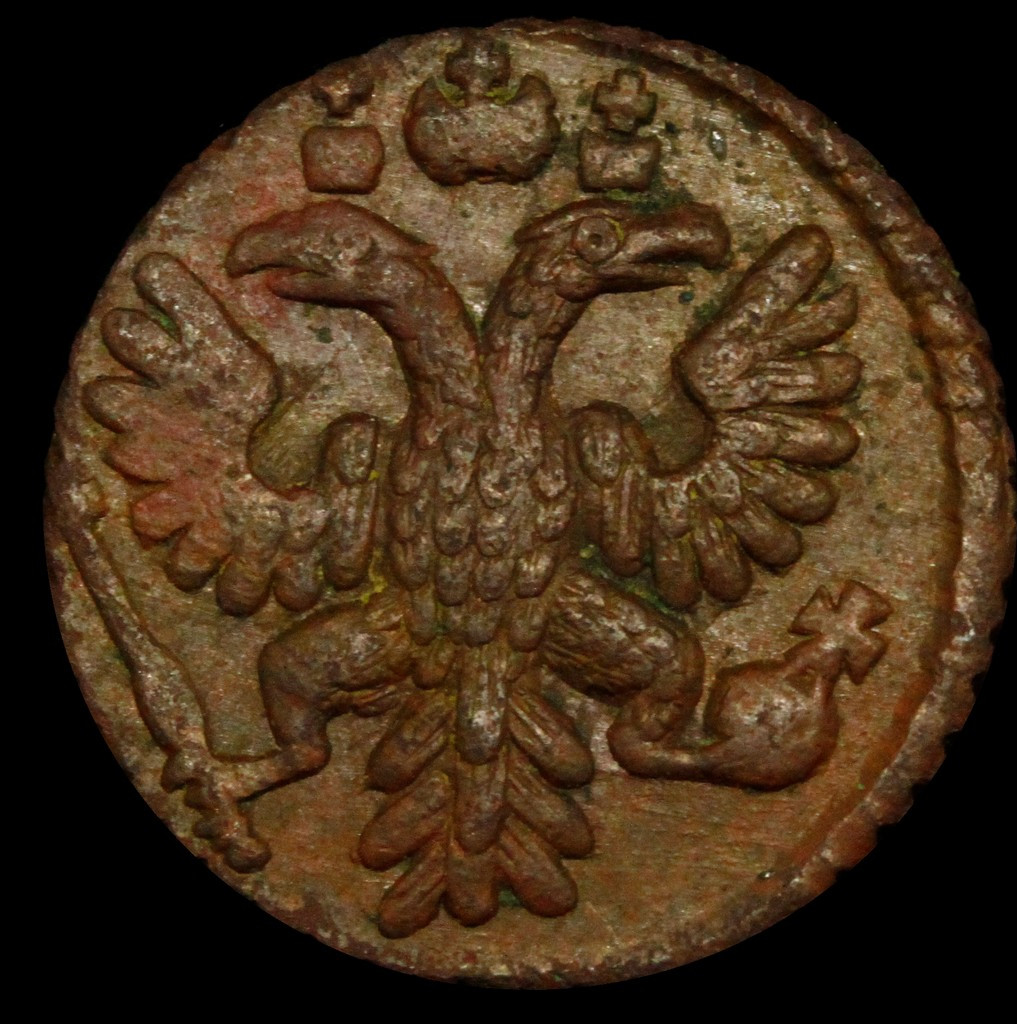 Полушка 1735 года