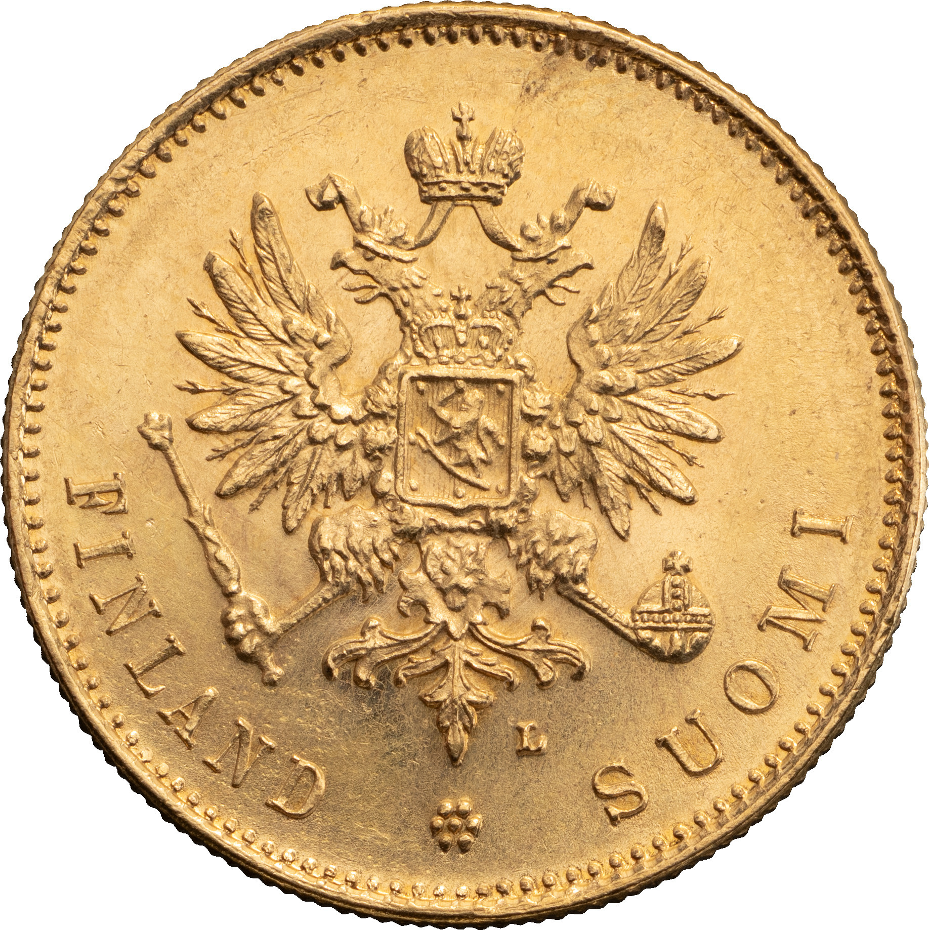 20 марок 1911 года L Для Финляндии