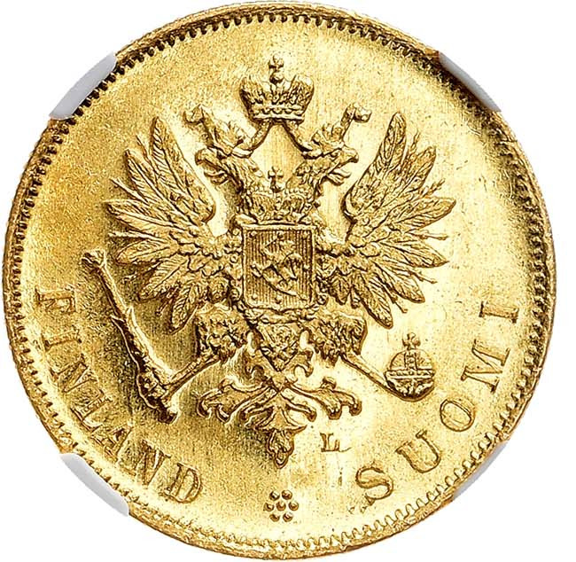 10 марок 1905 года L Для Финляндии