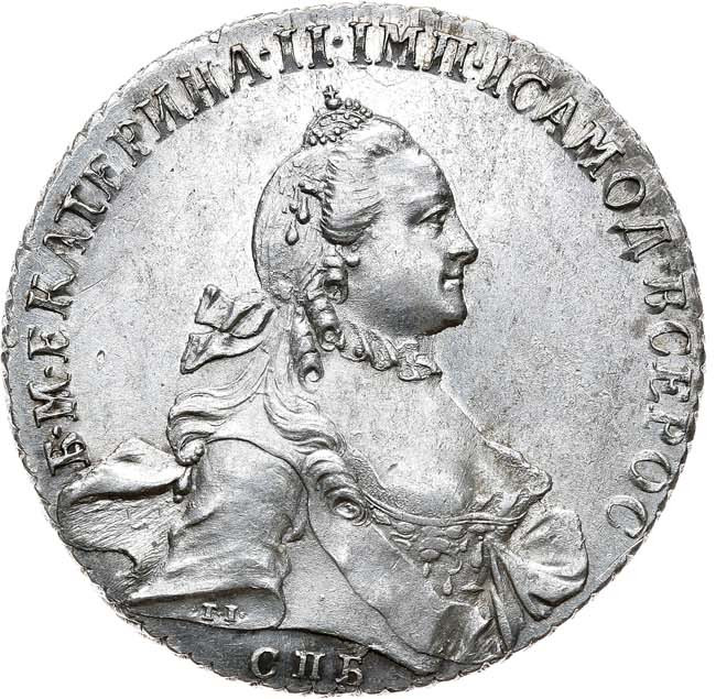 1 рубль 1764 года