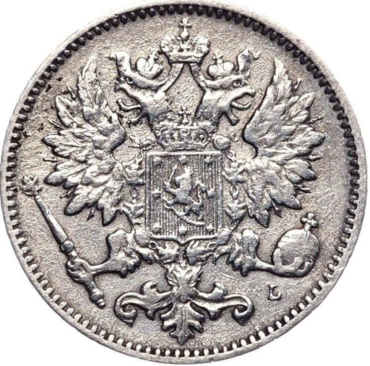 25 пенни 1902 года L Для Финляндии