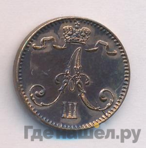 1 пенни 1892 года Для Финляндии