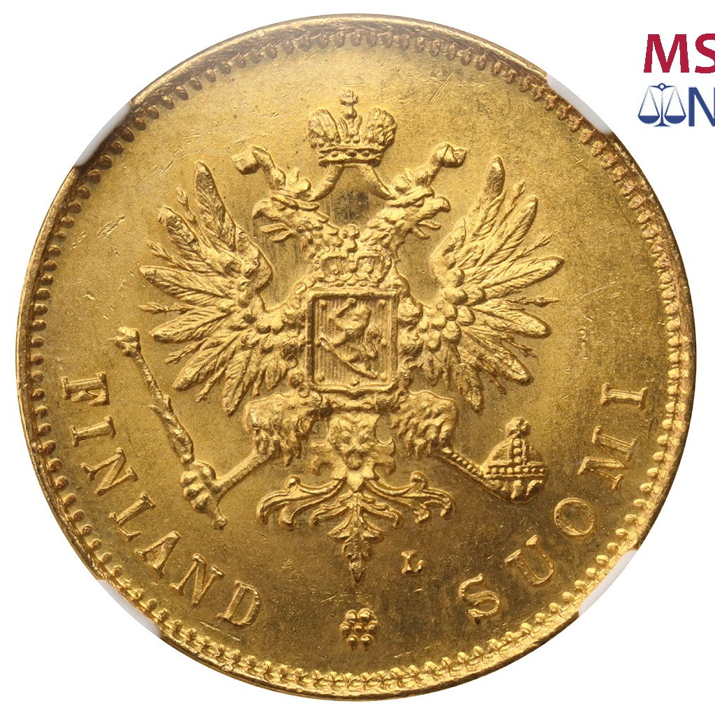 20 марок 1910 года L Для Финляндии