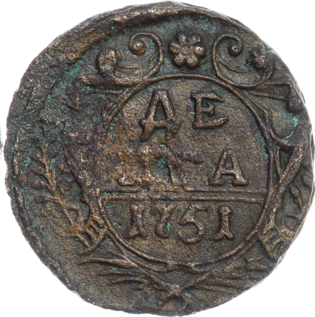 Денга 1751 года