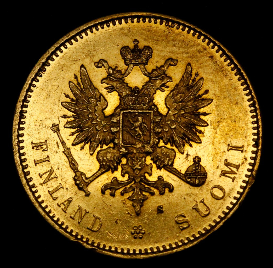 20 марок 1879 года S Для Финляндии