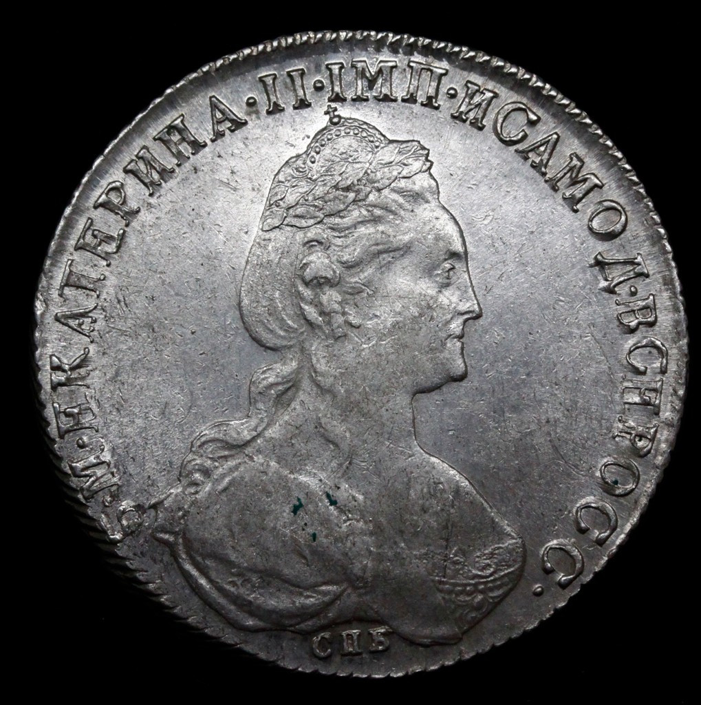 1 рубль 1782 года