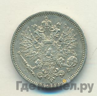 25 пенни 1910 года L Для Финляндии