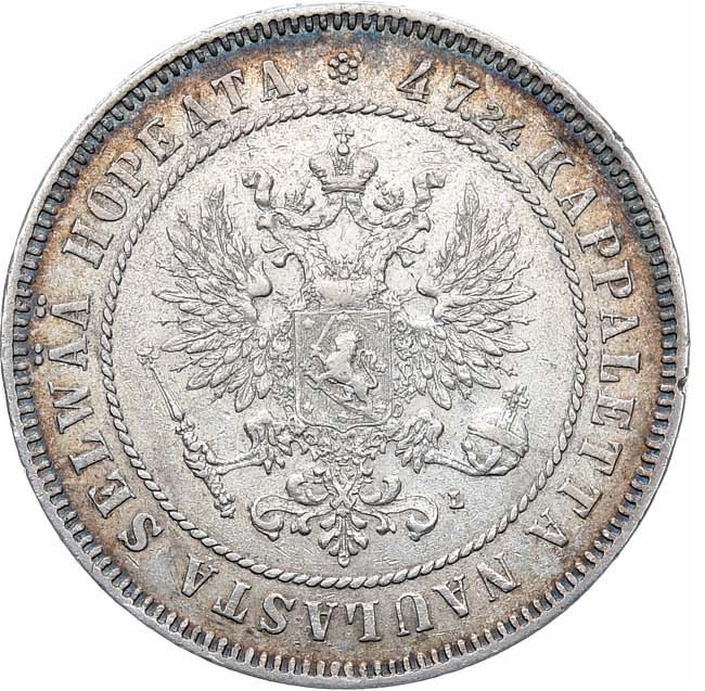 2 марки 1906 года L Для Финляндии