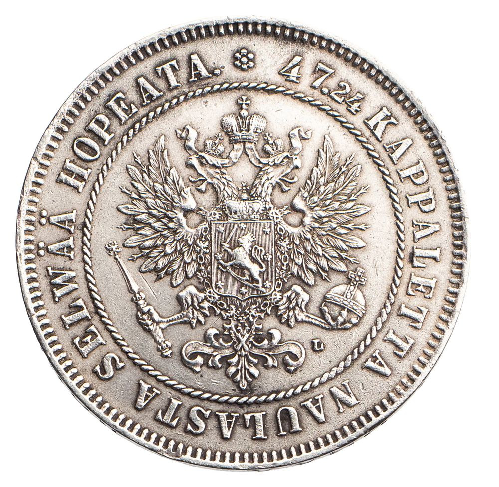 2 марки 1905 года L Для Финляндии