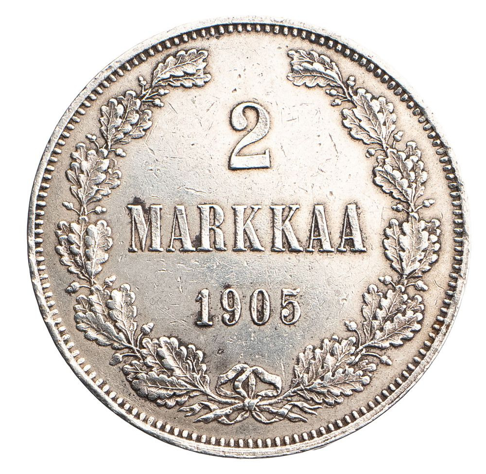 2 марки 1905 года L Для Финляндии