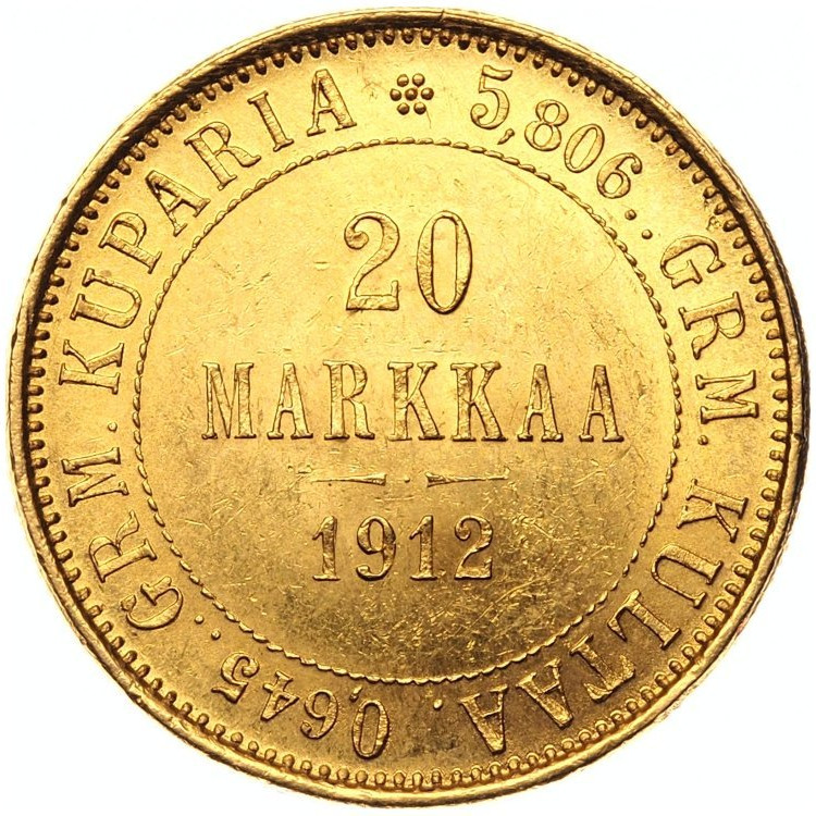 20 марок 1912 года