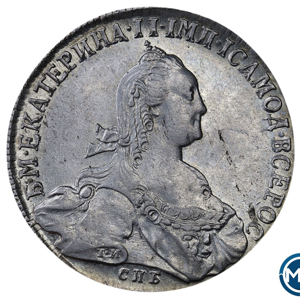 1 рубль 1774 года СПБ ТИ ФЛ