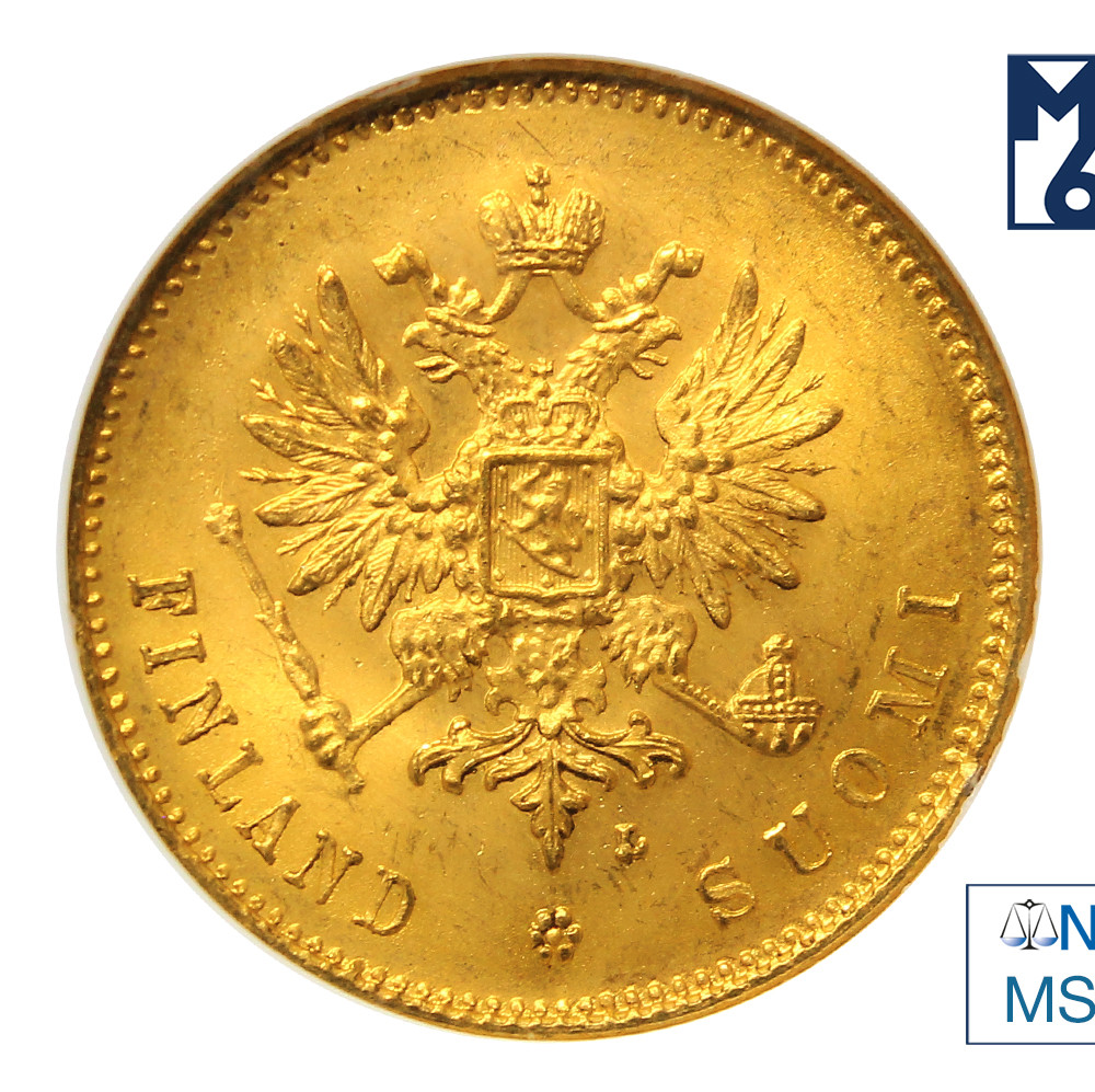 20 марок 1910 года L Для Финляндии