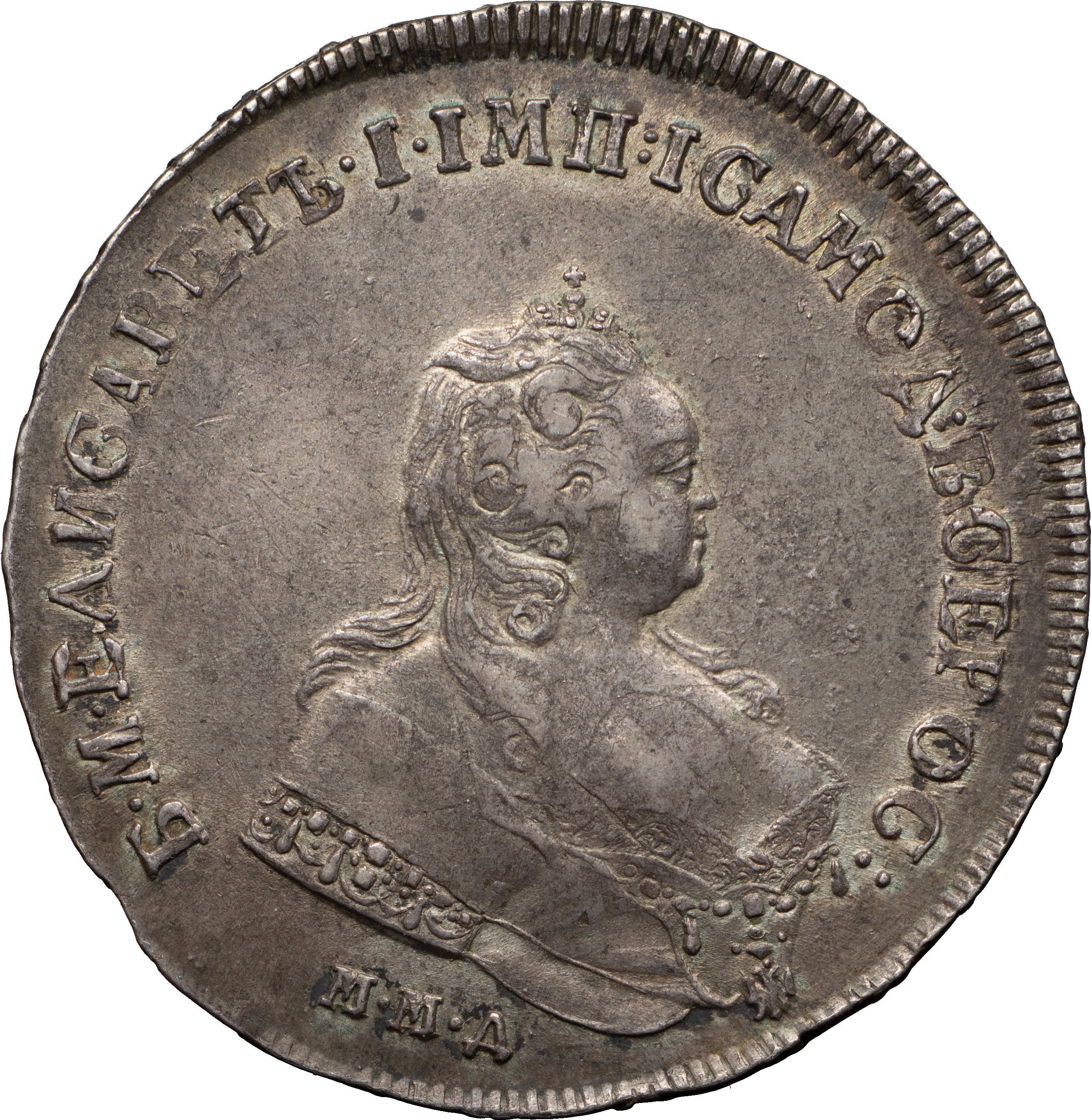 1 рубль 1742 года