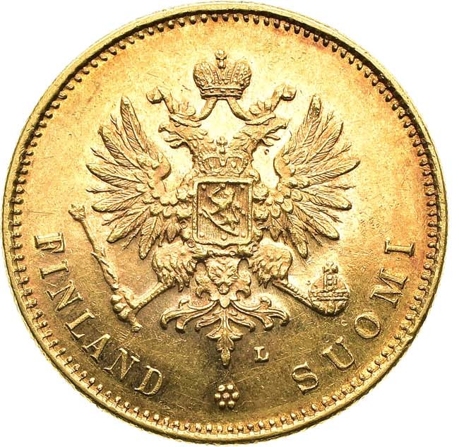 20 марок 1904 года L Для Финляндии