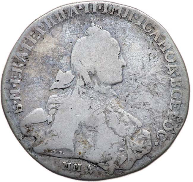 1 рубль 1765 года