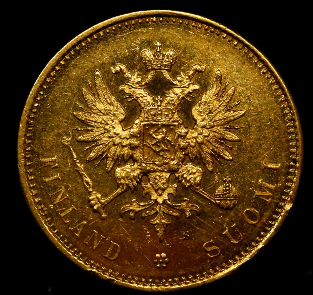 20 марок 1879 года S Для Финляндии