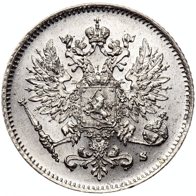 25 пенни 1915 года S Для Финляндии