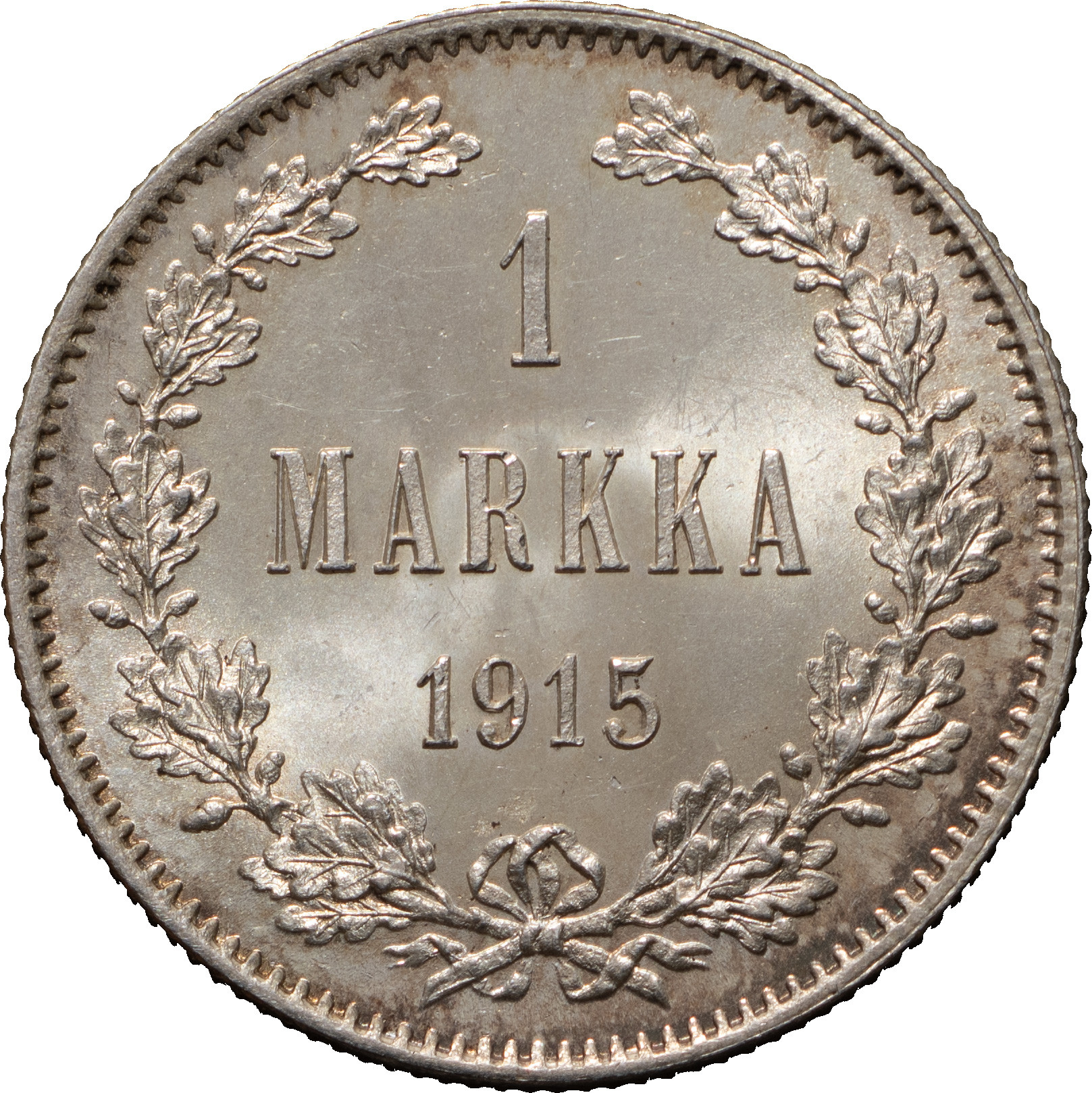 1 марка 1915 года S Для Финляндии