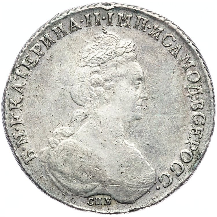 1 рубль 1782 года