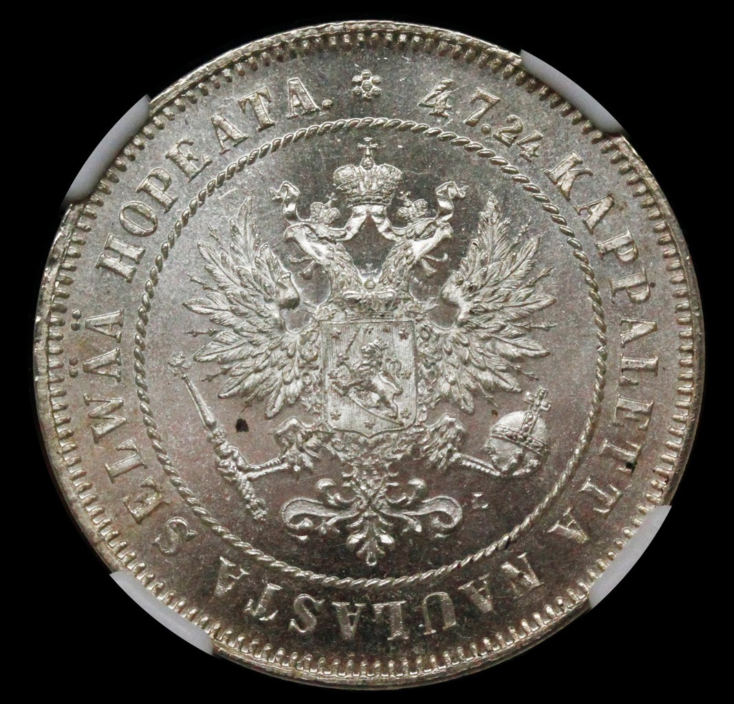 2 марки 1908 года L Для Финляндии