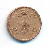 1 пенни 1873 года Для Финляндии