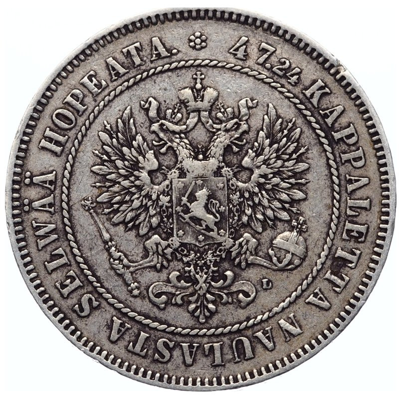 2 марки 1905 года L Для Финляндии