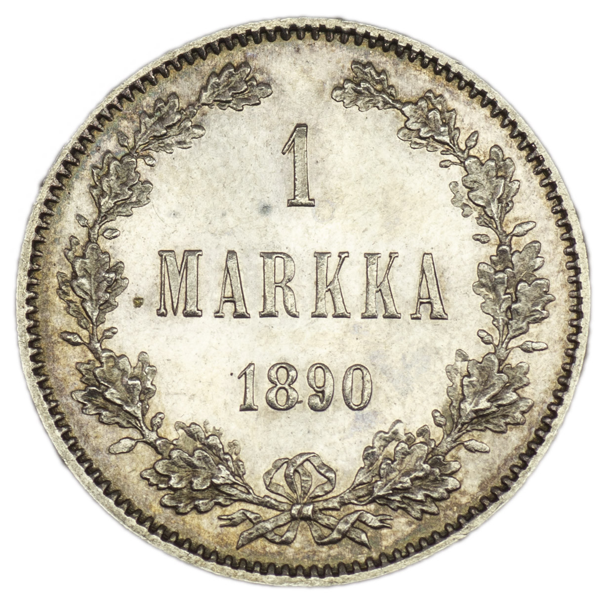 1 марка 1890 года L Для Финляндии