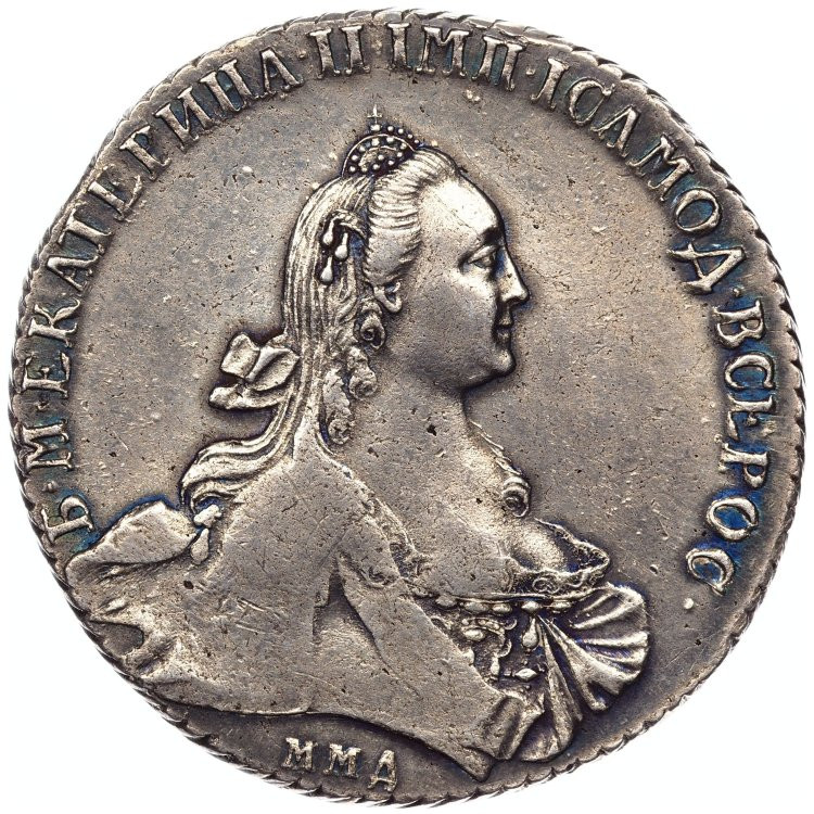 1 рубль 1768 года