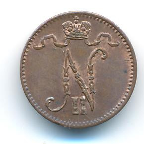 1 пенни 1905 года Для Финляндии