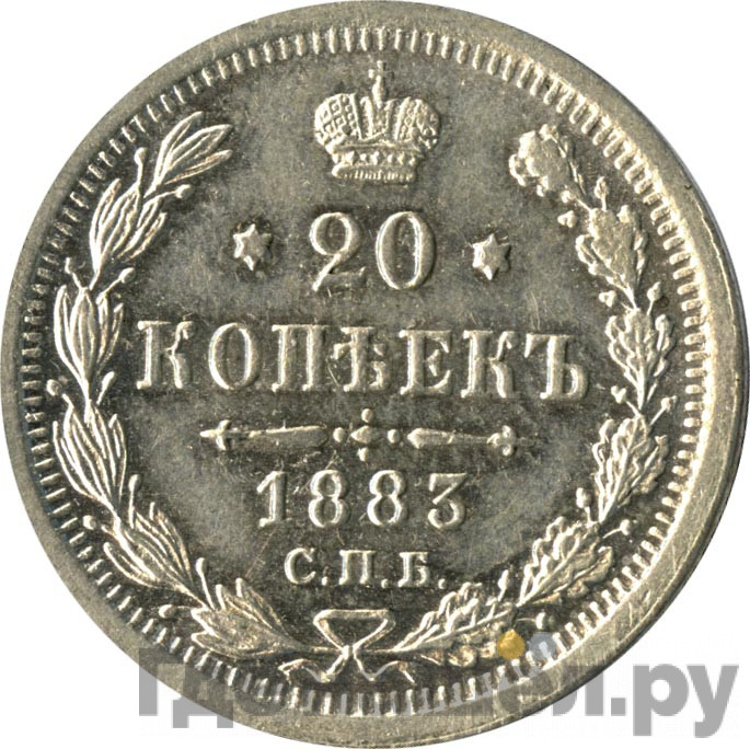 20 копеек 1883 года